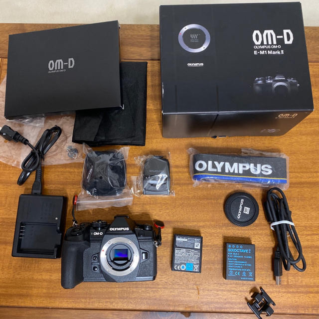 OLYMPUS OM-D E-M1 Mark II 2 電池2個 付属品完備