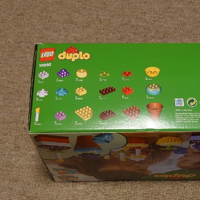 Lego(レゴ)のあぽん様専用☆レゴ　デュプロ　10862 ケーキ　アイス キッズ/ベビー/マタニティのおもちゃ(積み木/ブロック)の商品写真