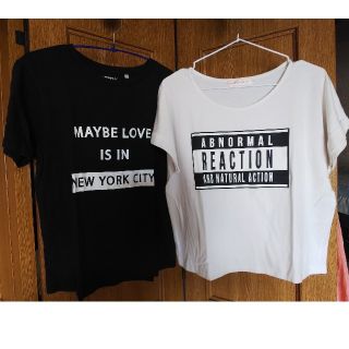 ブラック&ホワイトTシャツ★(Tシャツ(半袖/袖なし))