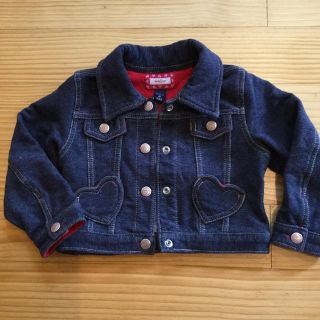 ベビーギャップ(babyGAP)のbaby gap デニム風ジャケット　90サイズ　ストレッチ(ジャケット/上着)