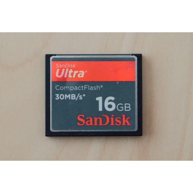 SanDisk(サンディスク)のコンパクトフラッシュ SanDisk 16GB  スマホ/家電/カメラのスマホ/家電/カメラ その他(その他)の商品写真