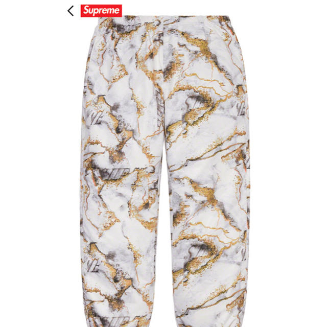 supreme Marble Track Pant XL