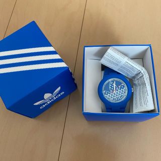 アディダス(adidas)のadidas originals 腕時計　ブルー　新品未使用(腕時計)