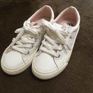 ザラキッズ(ZARA KIDS)の【新品同様　ZARA ガールズ】スニーカー　32/20.5cm(スニーカー)