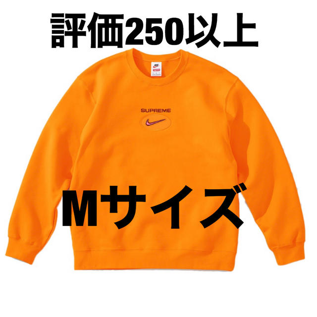 Mサイズ Supreme Nike Jewel Crewneck Orange