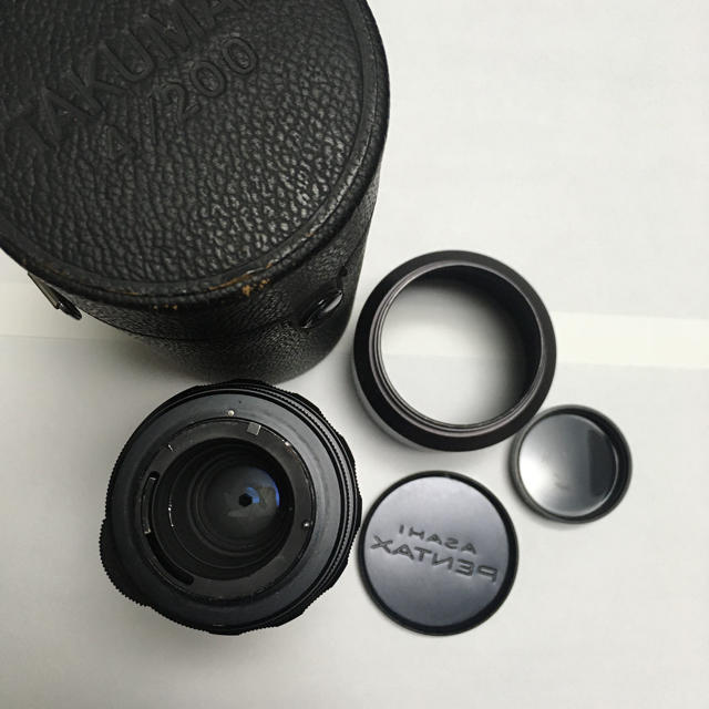 美品 SMC TAKUMAR 200mm F4 純正前後CAP付 タクマー