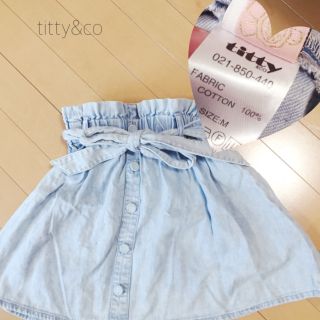 ティティアンドコー(titty&co)の♡titty&co スカート♡(ミニスカート)