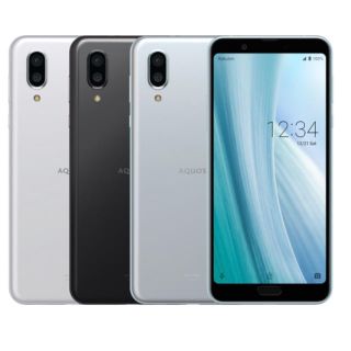 アクオス(AQUOS)の【新品未使用】AQUOS sense3 plus ムーンブルー(スマートフォン本体)