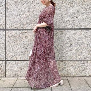 今期完売♡フーズフーチコ♡花柄ロングワンピース