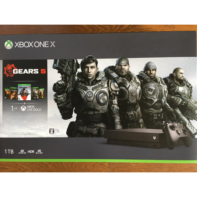 Microsoft Xbox One X(GEARS 5 同梱版)