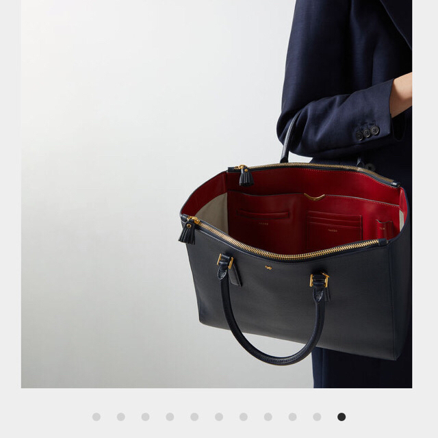 ANYA HINDMARCH(アニヤハインドマーチ)のBespoke Ebury Tote　トートバッグ　A4収納可能 レディースのバッグ(トートバッグ)の商品写真