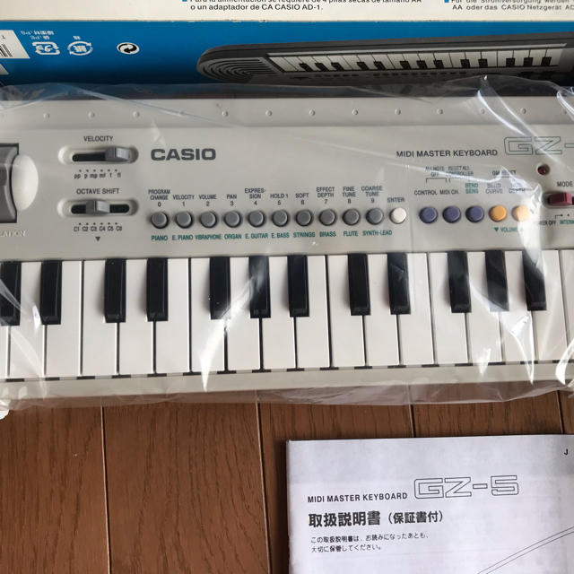 【値下げ、未使用品Casio Midi MasterKeyboardGZ-5 1