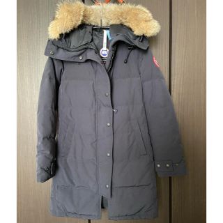 カナダグース(CANADA GOOSE)の最終価格❗️カナダグース　マッケンジー　レディース　Sサイズ　ネイビー　正規品！(ダウンコート)