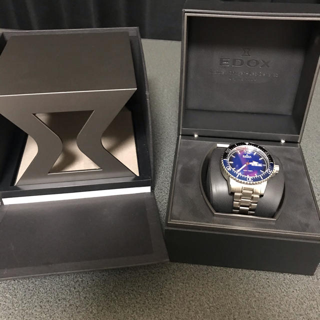 未使用♪EDOX♪クロノラリーS クロノグラフ♪エドックス