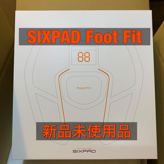 トレーニング/エクササイズSIXPAD Foot Fit 新品未使用 シックスパッド 新品未使用品