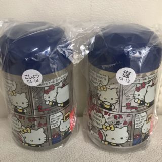 ハローキティ(ハローキティ)の　新品Hellokitty 調味料　2点セット　キティ(容器)