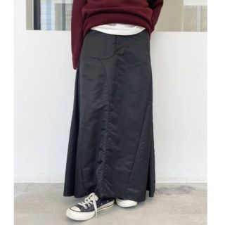 アパルトモンドゥーズィエムクラス(L'Appartement DEUXIEME CLASSE)のMADISON BLUE　5 POCKET FLARE SK NY TWILL(ロングスカート)