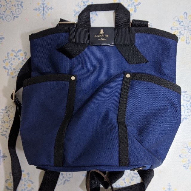 LANVIN en Bleu(ランバンオンブルー)の専用★中古★ランバンリボンリュック レディースのバッグ(リュック/バックパック)の商品写真