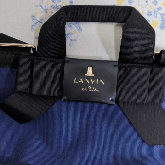 LANVIN en Bleu(ランバンオンブルー)の専用★中古★ランバンリボンリュック レディースのバッグ(リュック/バックパック)の商品写真