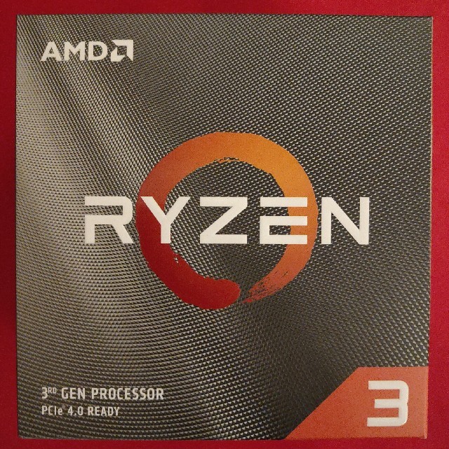 新品未開封　AMD Ryzen3 3100　4コア8スレ