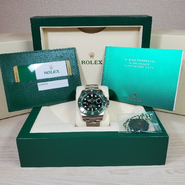 ROLEX グリーン サブマリーナ 116610LV 19年 極美品