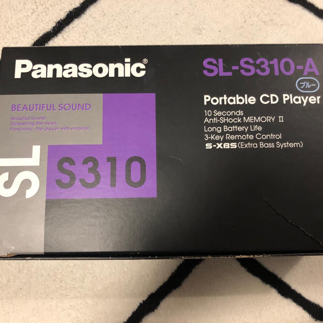 Panasonic(パナソニック)のパナソニック　CDプレイヤー スマホ/家電/カメラのオーディオ機器(ポータブルプレーヤー)の商品写真