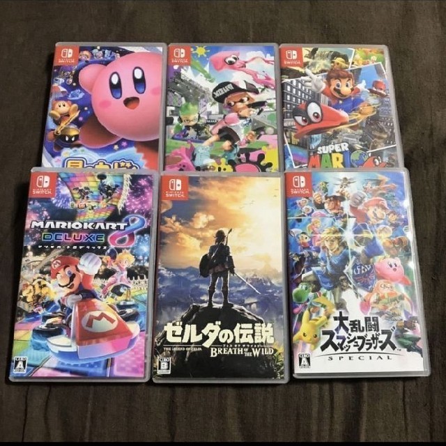 ニンテンドースイッチ ソフト 6本 セット 農相支援の新人当選 エンタメ