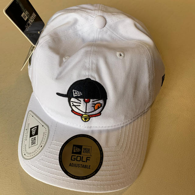 NEW ERA ニューエラ ドラえもん 帽子 キャップ 白 鈴マーカー 付き新品