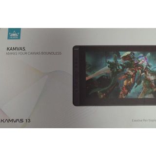 【値下げ不可】HUION液晶タブレット Kamvas 13＋専用ケーブル(PC周辺機器)