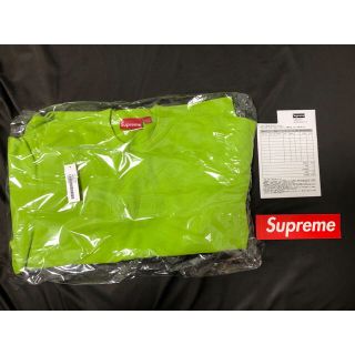 シュプリーム(Supreme)のSupreme Cutout Logo Crewneck Lime M(スウェット)