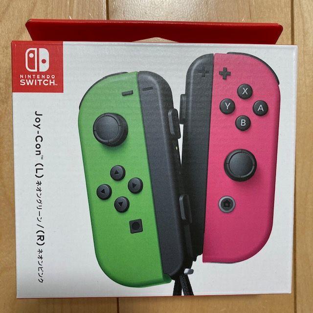 Joy-Con(L) ネオングリーン/(R) ネオンピンク 新品未開封品ニンテンドースイッチ