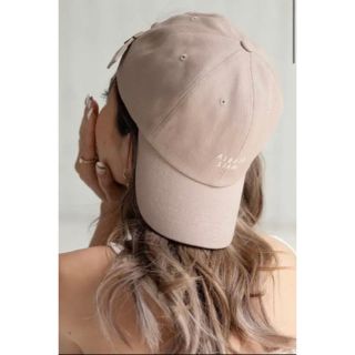 アリシアスタン(ALEXIA STAM)の《新品》alexiastam cap ベージュ(キャップ)