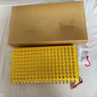 クリスチャンルブタン(Christian Louboutin)のChristian ﾙﾌﾞﾀﾝ 長財布　黄色　美品(長財布)