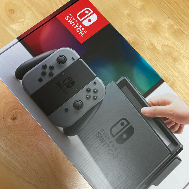 ニンテンドースイッチ本体(グレー)新品未使用品 - 家庭用ゲーム機本体