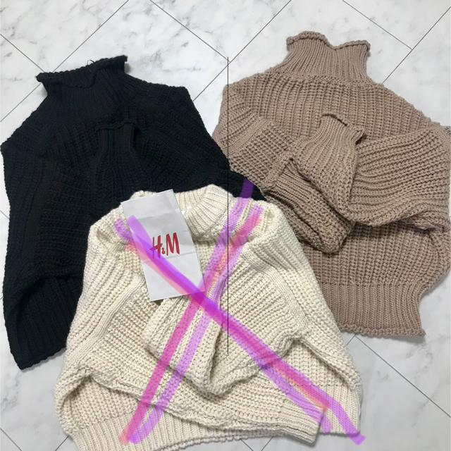 2着セット♡2020AW チャンキーニット