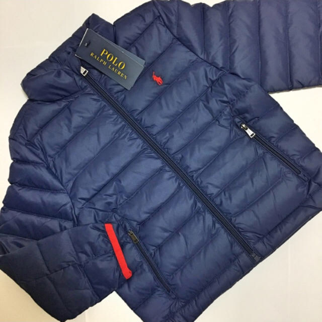 Ralph Lauren(ラルフローレン)の新品タグ付 ラルフローレン キッズ ダウン ジャケット 110cm キッズ/ベビー/マタニティのキッズ服男の子用(90cm~)(ジャケット/上着)の商品写真