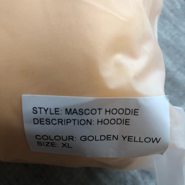 Drew House Mascot Hoodie XL Yellow パーカー