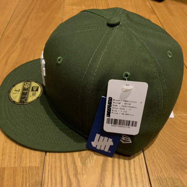 UNDEFEATED(アンディフィーテッド)のundefeated  NEW ERA CAP 7 1/2 メンズの帽子(キャップ)の商品写真