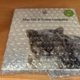 アップル(Apple)のMac os 10.6 Snow Leopard(その他)