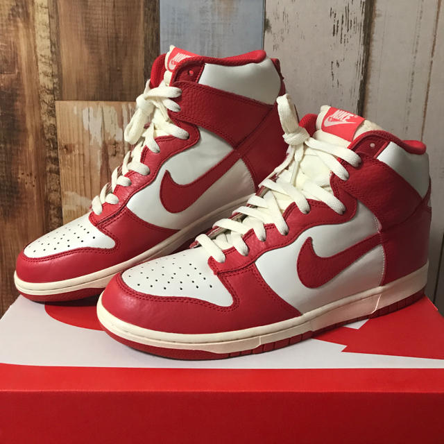 DUNK HIGH COLLEGE PACK SAIL RED 28センチ