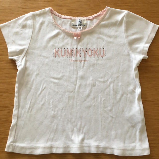 kumikyoku（組曲）(クミキョク)のKUMIKYOKU 半袖Tシャツ キッズ/ベビー/マタニティのキッズ服女の子用(90cm~)(Tシャツ/カットソー)の商品写真