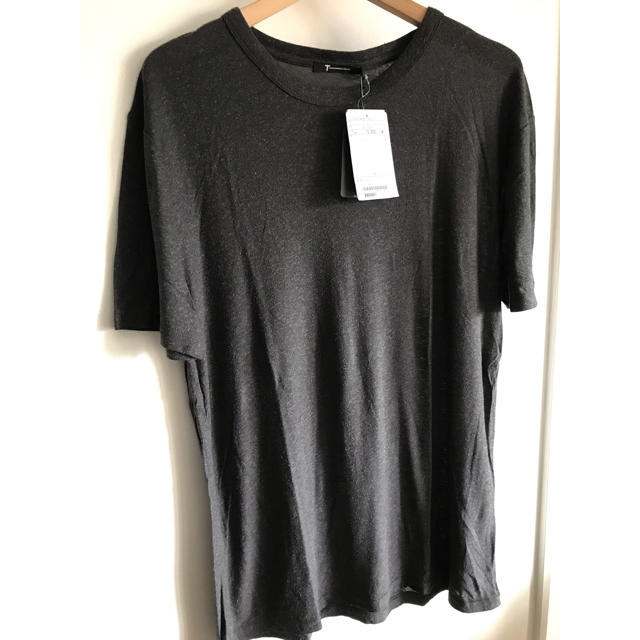 Alexander Wang(アレキサンダーワン)の新品！T by Alexander Wang Tシャツ 無地　DK.GRAY メンズのトップス(Tシャツ/カットソー(半袖/袖なし))の商品写真