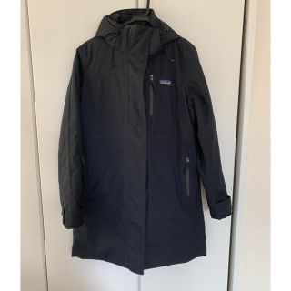 パタゴニア(patagonia)のパタゴニア　レディース　アウター　黒(モッズコート)