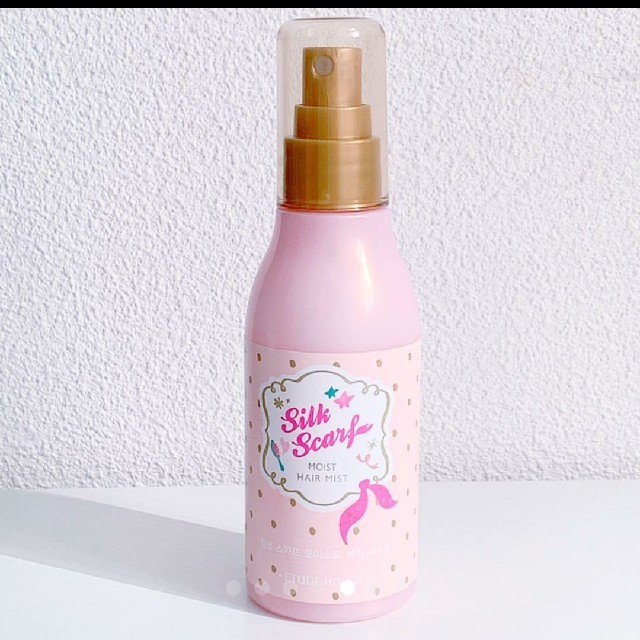 ETUDE HOUSE(エチュードハウス)の【新品】エチュードハウス☆シルクスカーフ モイスト ヘアミスト コスメ/美容のヘアケア/スタイリング(ヘアウォーター/ヘアミスト)の商品写真