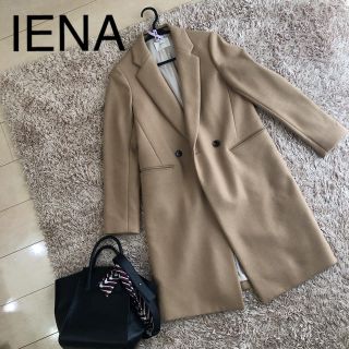 イエナ(IENA)の【yukapon様専用】イエナ ハミルトンラム チェスターコート ベージュ(チェスターコート)