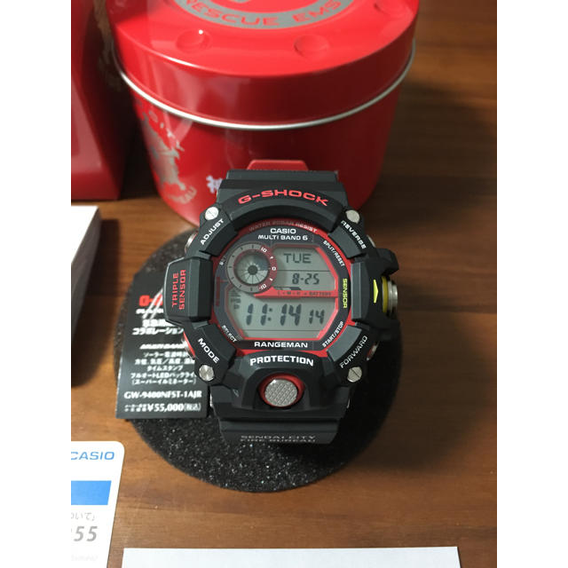 G-SHOCK  GW-9400NFST-1AJR 緊急消防援助隊コラボモデル