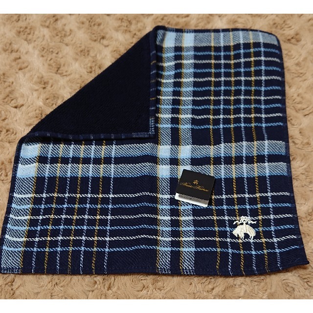 Brooks Brothers(ブルックスブラザース)の売約済 《未使用》Brooks Brothers タオルハンカチ レディースのファッション小物(ハンカチ)の商品写真