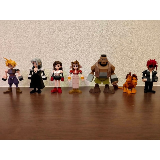 ゲームキャラクター 【7体コンプ】FF7 一番くじG賞フィギュア