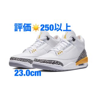 ナイキ(NIKE)の【23.0cm】Jordan3 Retro Laser Orange (スニーカー)