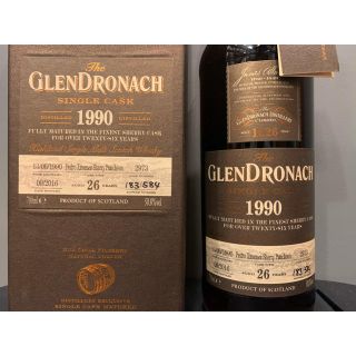 グレンドロナック GlenDronach 1990 26年PXシェリーパンチョン-